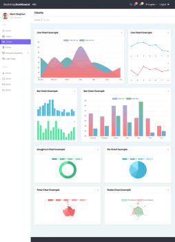 紫色精品bootstrap响应式UI后台模板