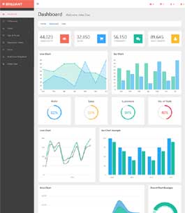 bootstrap后台UI管理模板