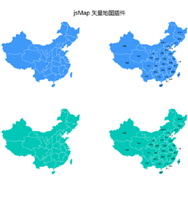 jsMap矢量地图插件