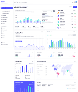 简洁实用的后台管理bootstrap模板Cassie