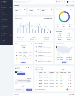 nazox物流信息后台开发框架模板